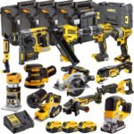 DEWALT 18V Brushless 13-Piece Power Tool Combo Kit with 3 x 5.0Ah Batteries, Charger & TSTAK (DCKT4T13B3)