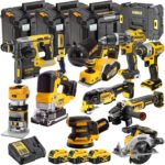 DEWALT 18V Brushless 11-Piece Power Tool Combo Kit with 3 x 5.0Ah Batteries, Charger & TSTAK (DCKT4T11B3)