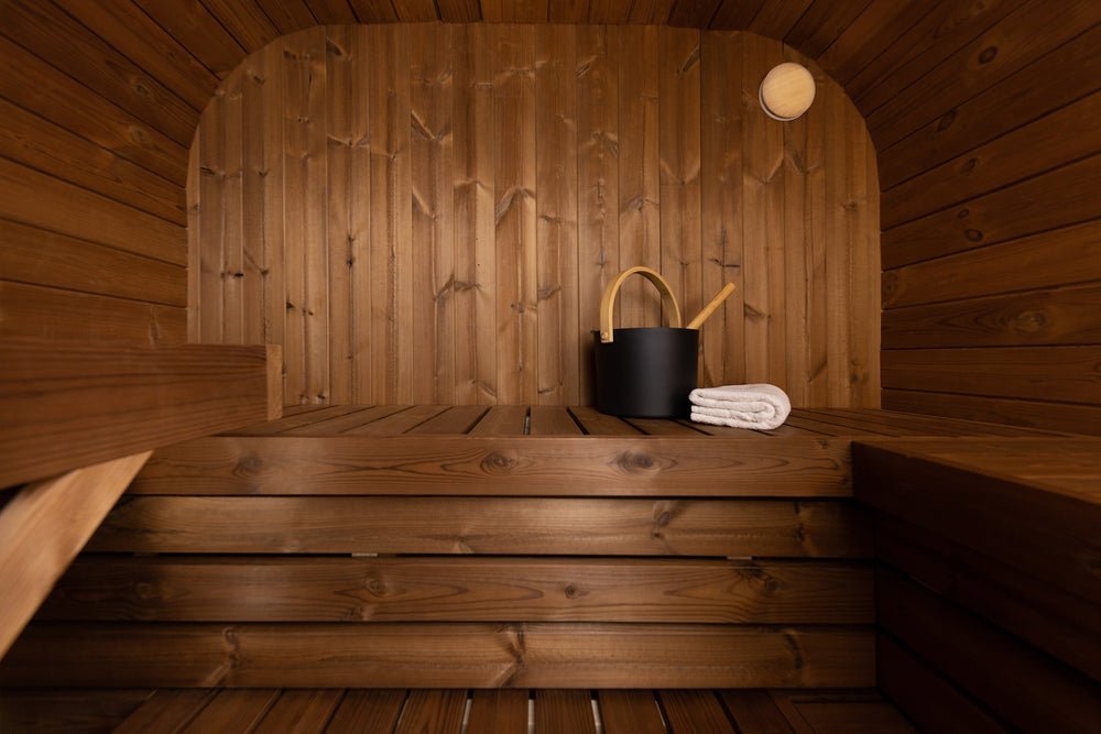 Premium Black Thermowood Sauna Narvik for 2-3 People - image 3