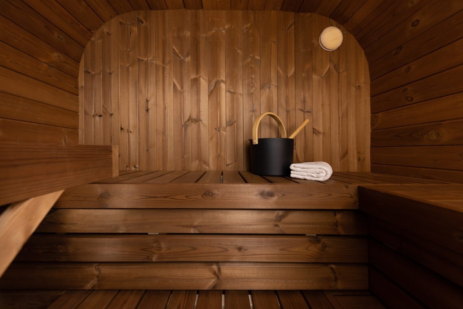 Black Thermowood Sauna Narvik For Two To Three People - image 3