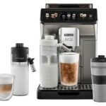 DeLonghi Eletta Explore Fully Automatic Bean to Cup Espresso and Coffee Machine in Silver
