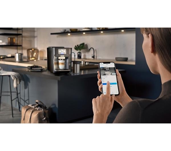 Siemens EQ700 Fully Automatic Espresso and Coffee Machine in Premium Graphite Finish - image 4