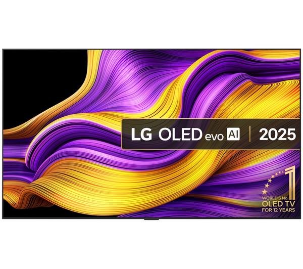 LG G5 77 Inch OLED evo 4K HDR Smart TV with Wall Mount (2025 Model)