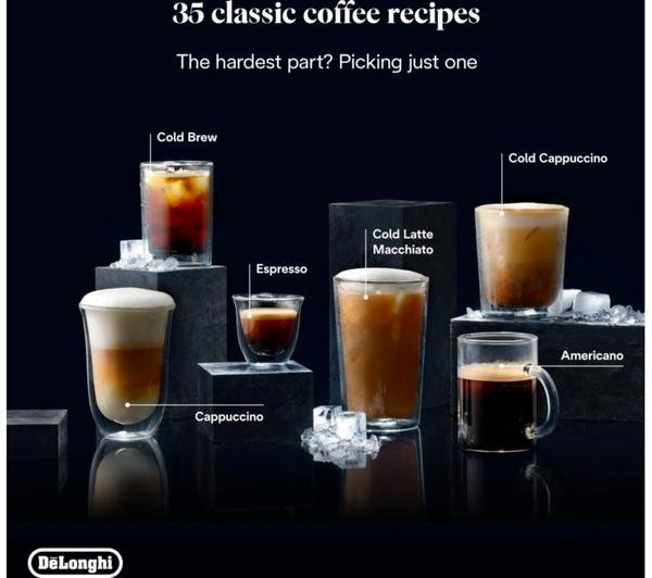 Premium Silver Finish DeLonghi PrimaDonna Fully Automatic Espresso Coffee Machine - image 2