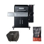 Masterbuilt Gravity 1150 Digital Charcoal BBQ Grill and Smoker Starter Pack