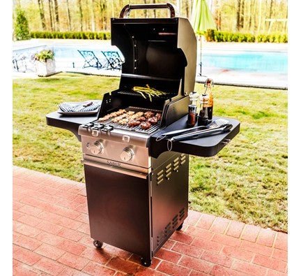 Saber Deluxe 2-Burner Infrared Gas BBQ – Black - image 5
