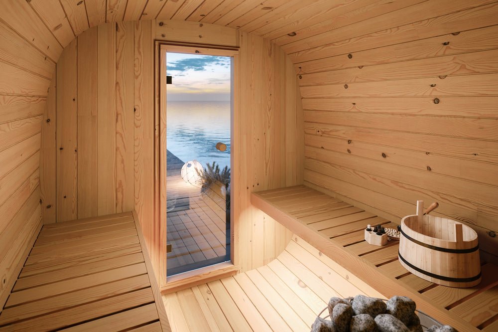 Authentic Premium Nordic Spruce Barrel Sauna For Ultimate Garden Wellness - image 2