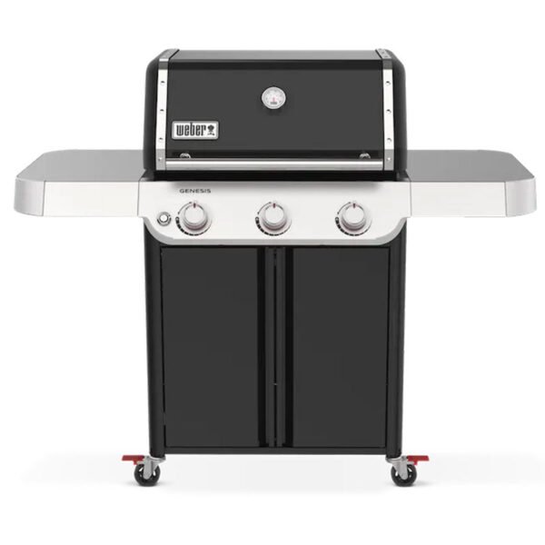 Weber GENESIS E-315 3-Burner Natural Gas Grill in Black