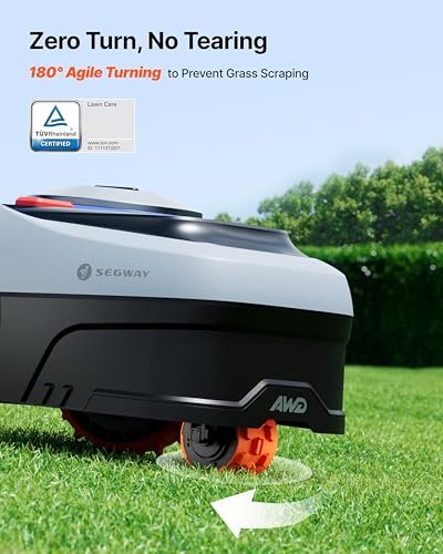 Segway Navimow i205 AWD Robotic Lawn Mower with Garage S for 500 m2 Lawns - image 3