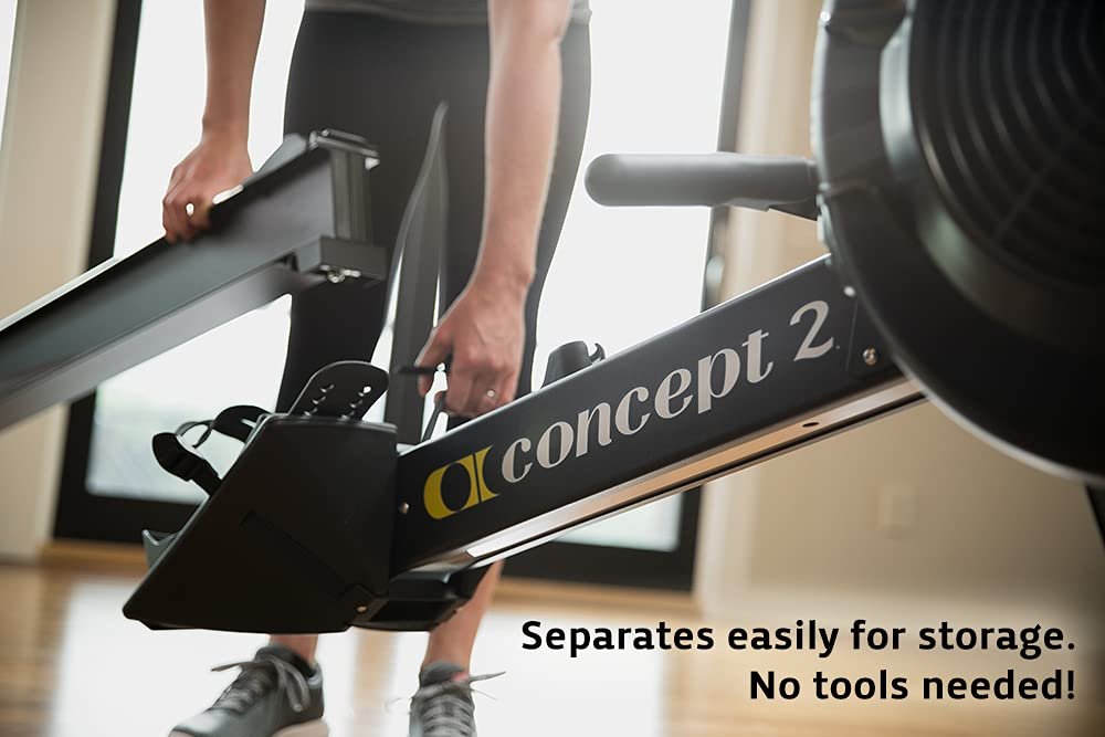 Concept2 RowErg Rowing Machine with PM5 Monitor, Standard Legs – Black - image 6
