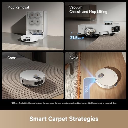 Dreame Robot Vacuum and Mop – 30,000Pa Suction, Multi-Mop System, Auto-Empty & Mop Washing - image 4
