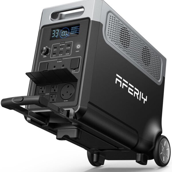 3840Wh Portable Power Station & Expandable Solar Generator up to 11520Wh