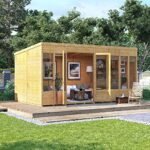 BillyOh Bella 14x8 Tongue and Groove Pent Wooden Summerhouse - Spray Treated