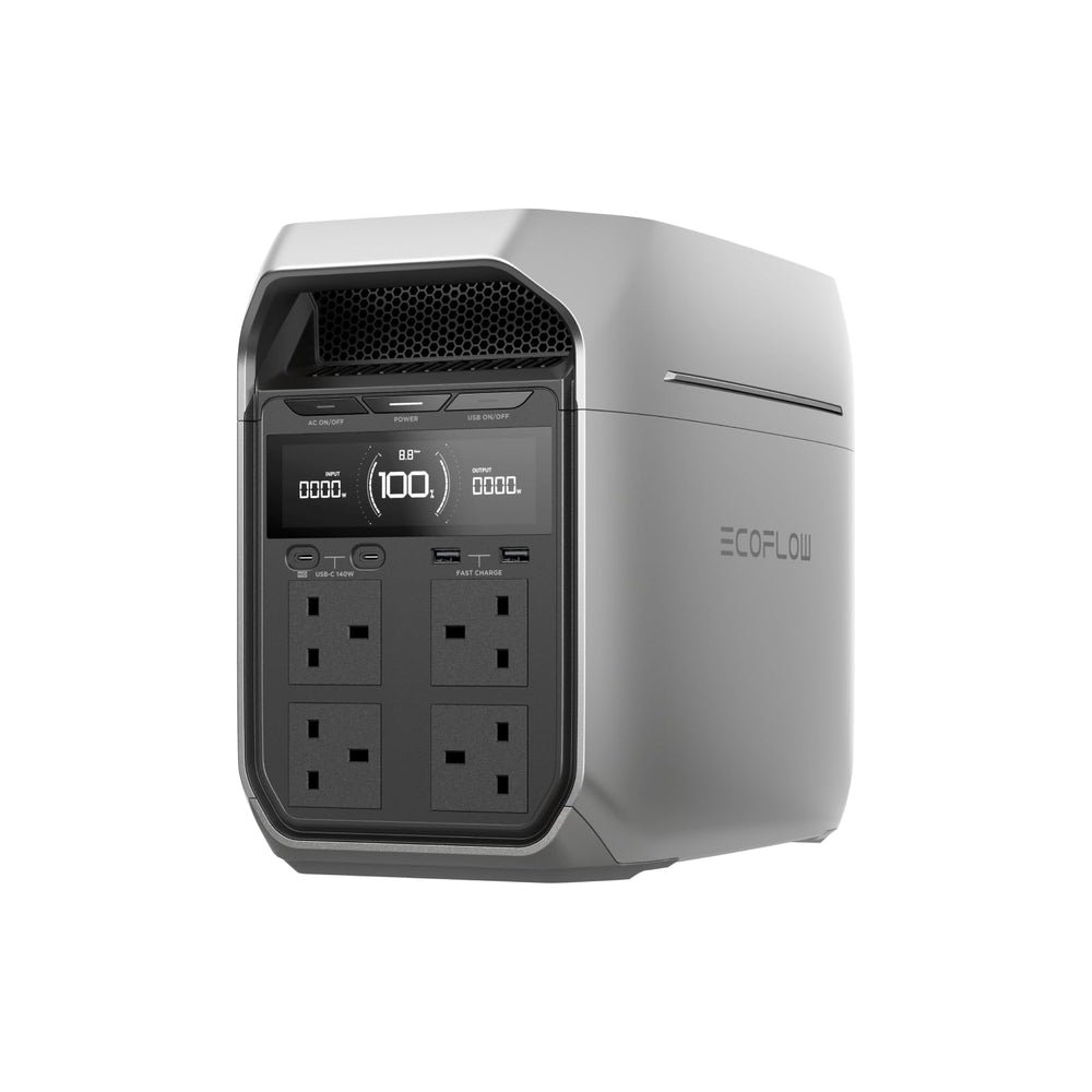 EcoFlow DELTA 3 Plus Portable Power Station 1024Wh LiFePO4 – Solar Generator for Home Backup & Camping