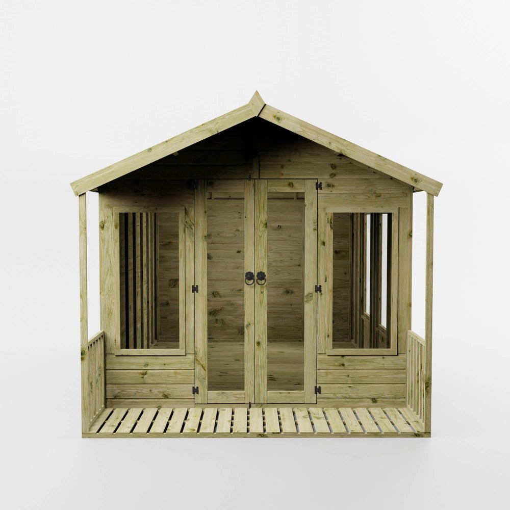 Waltons Wessex Summerhouse 12 x 8 ft – Apex Roof, Shiplap Tongue & Groove Wooden Garden Room - image 5