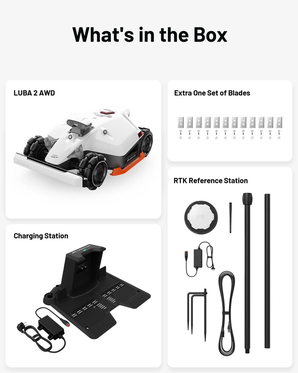 MAMMOTION LUBA 2 AWD 5000X Perimeter-Free Robot Lawn Mower with UltraSense AI Vision for Lawns up to 6000 m2 - image 7