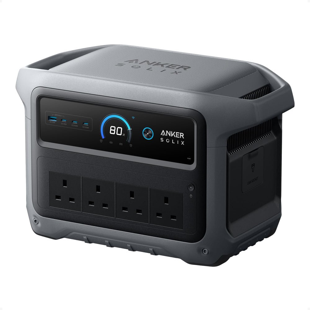 Portable Power Station 1024Wh 2000W – Solar Generator with UPS for Home Backup & Camping