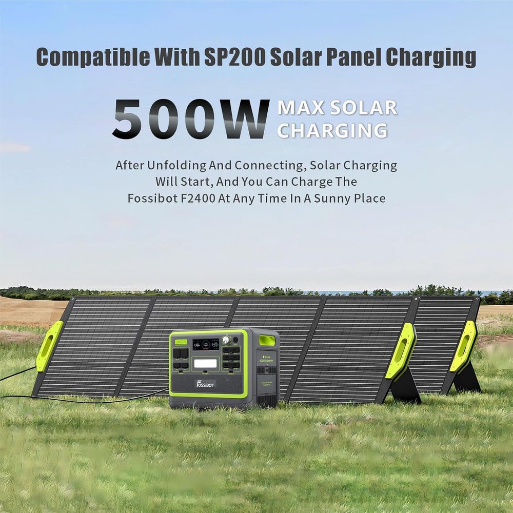 Portable Power Station 2048Wh 2400W LiFePO4 – Solar Generator with Fast Charging, 230V - image 7