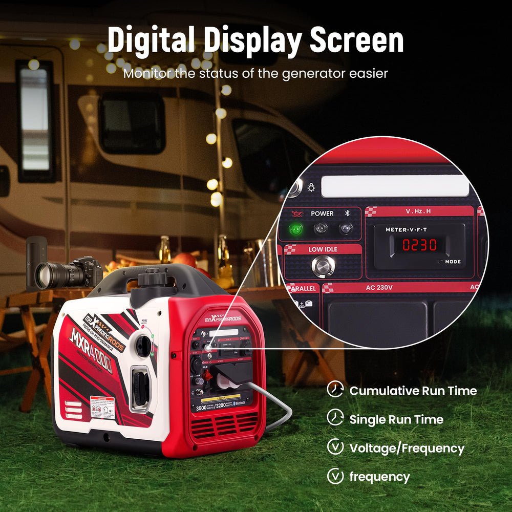 Portable Power Station 3500W – Home Backup & Camping Solar Generator, 240V - image 4