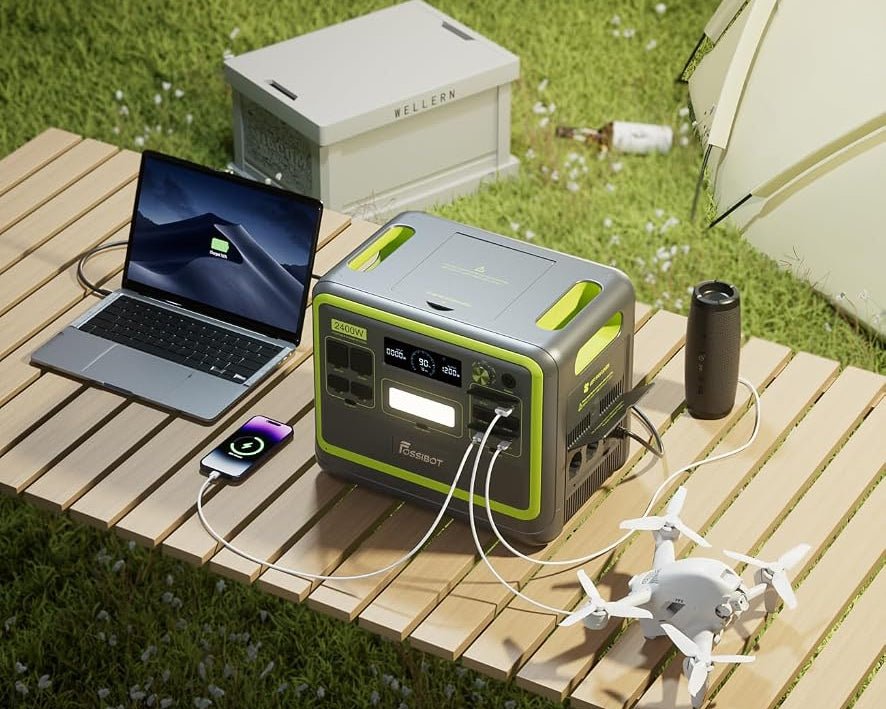 Portable Power Station 2048Wh 2400W LiFePO4 – Solar Generator with Fast Charging, 230V - image 6