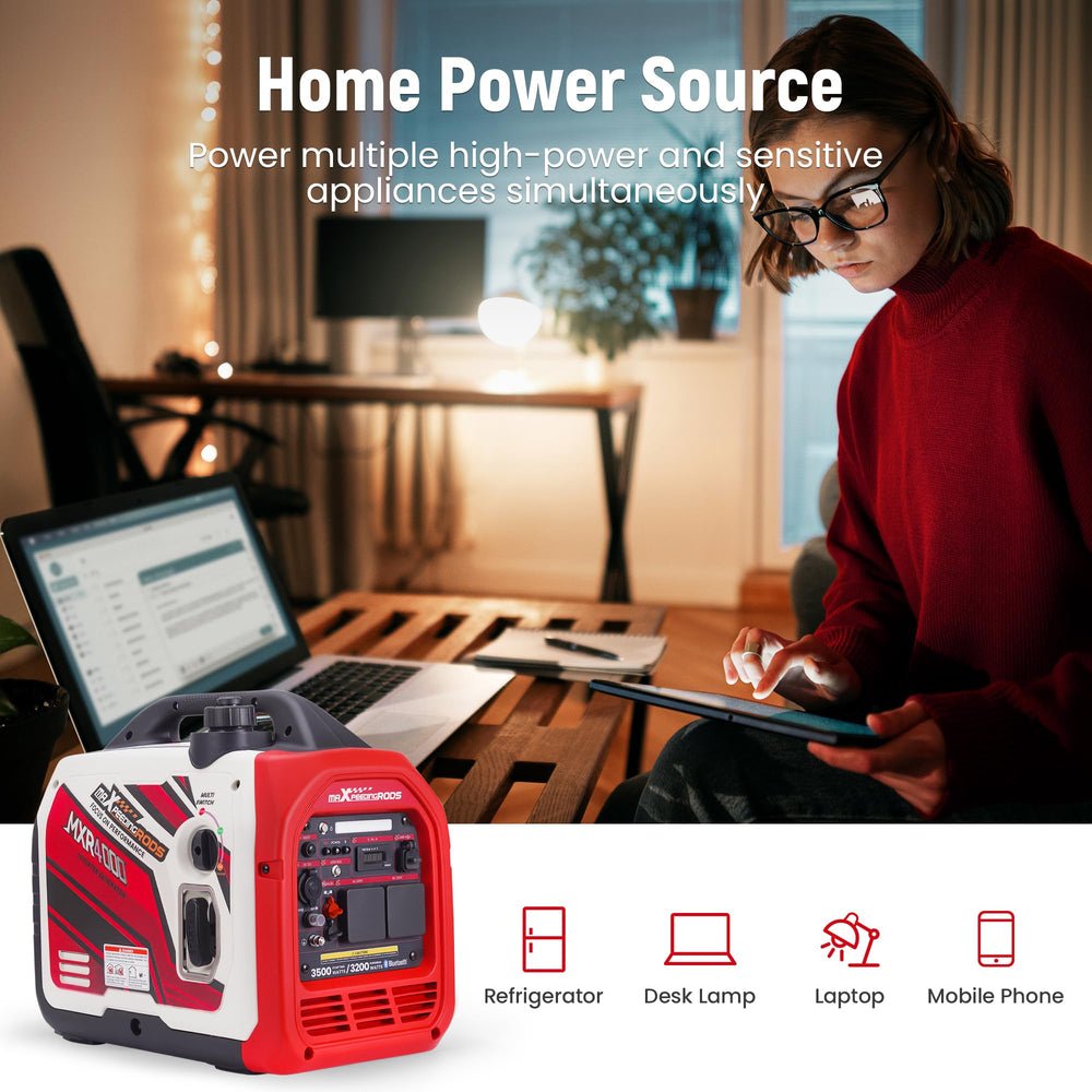 Portable Power Station 3500W – Home Backup & Camping Solar Generator, 240V - image 6
