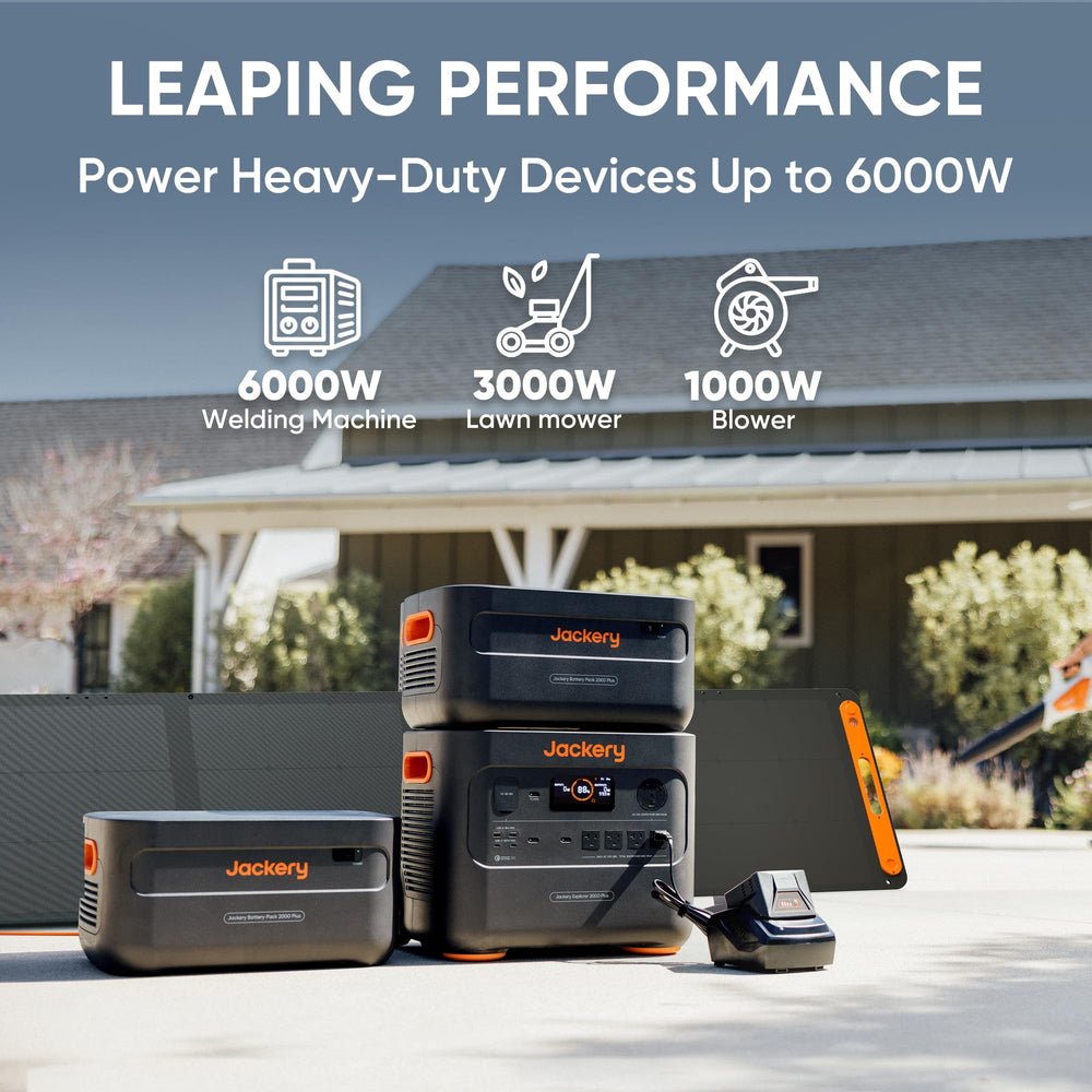 Jackery Explorer 2000 Plus Portable Power Station - 2042Wh Capacity & 3000W AC Output - image 6