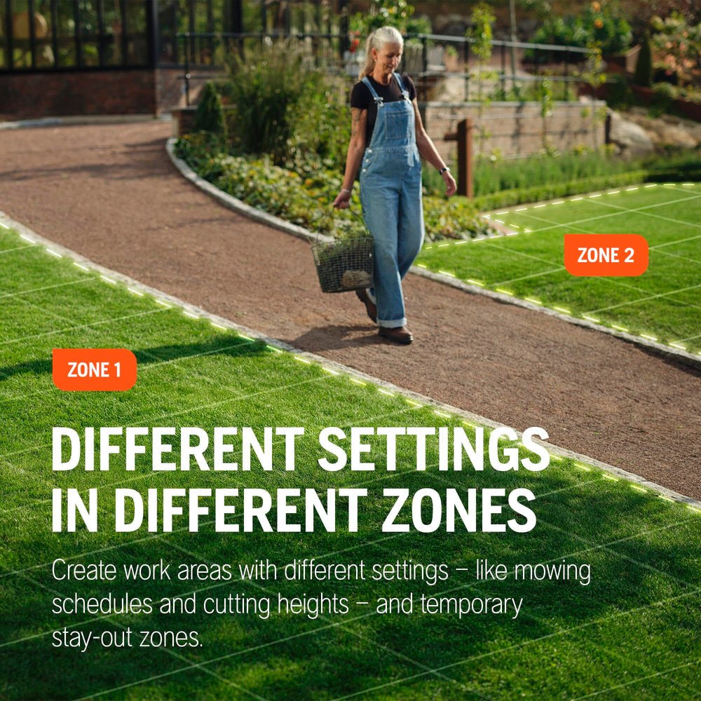 HUSQVARNA Automower® Aspire R6V – Wire-Free Robotic Lawn Mower, AI Vision Object Detection, GPS Navigation, Wi-Fi App Control, Systematic Mowing - image 6