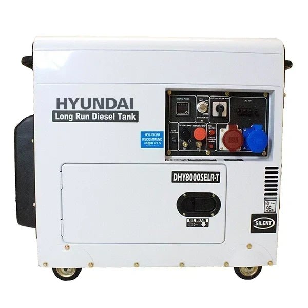 5.8kW/7.5kVA Multi-Phase Silenced Long Run Standby Diesel Generator - image 6