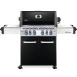 Napoleon Prestige 500 RSIB Natural Gas BBQ – Infrared Rear & Side Burners, Black