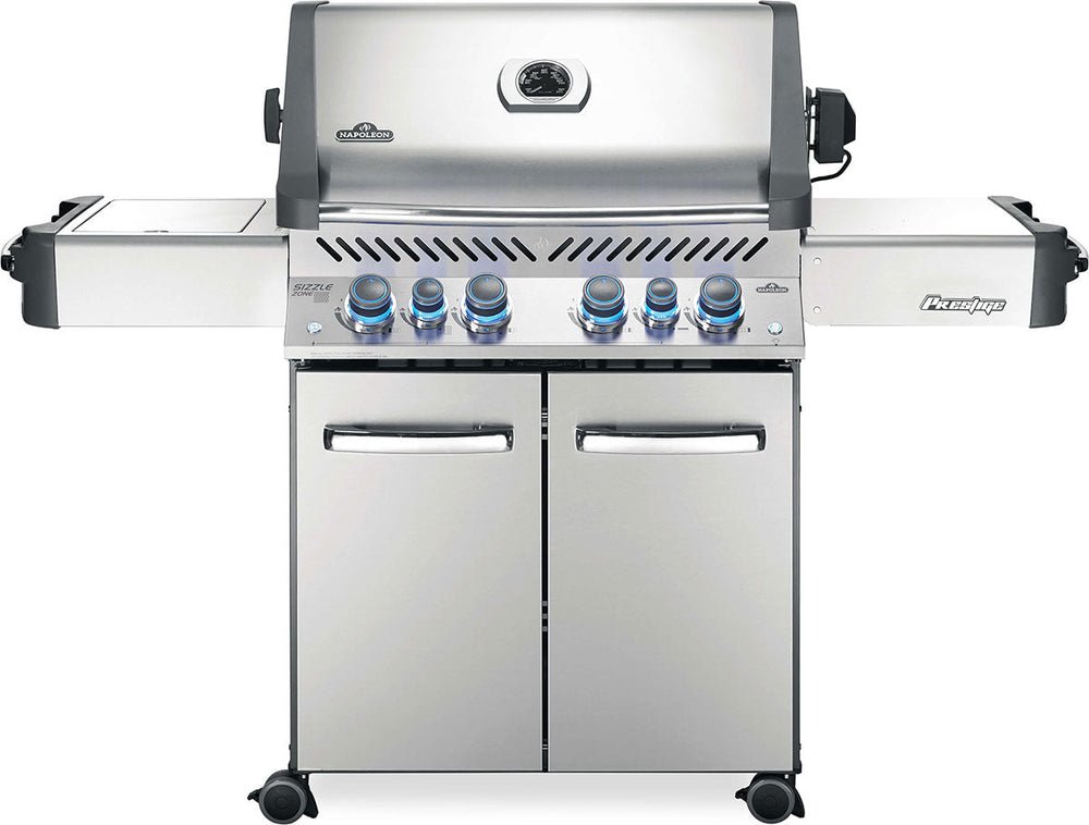 Napoleon Prestige 500 RSIB Gas BBQ – Propane with Infrared Rear & Side Burners, Stainless Steel - image 2