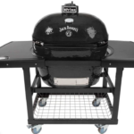 Primo CXLHJ Jack Daniel's Edition Extra Large Oval Ceramic Charcoal Kamado Grill on Cart