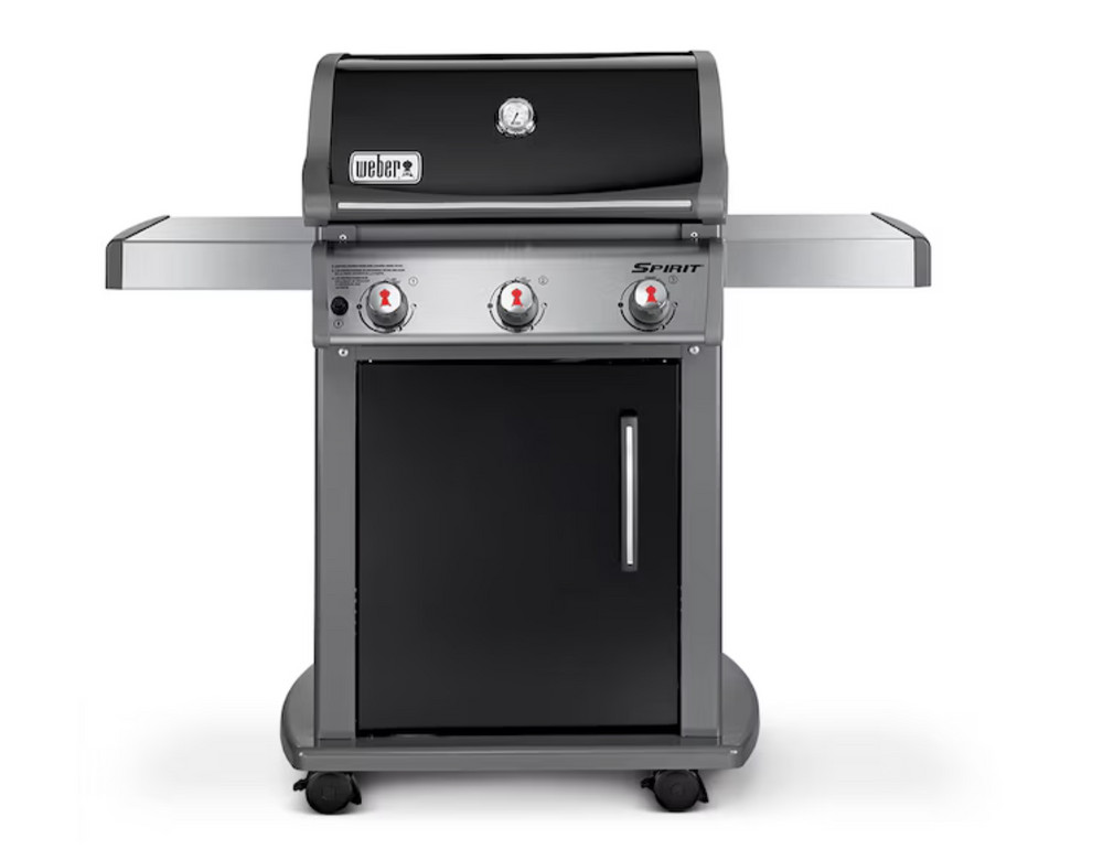 Weber Spirit E-310 Gas BBQ, 3-Burner Liquid Propane – Black