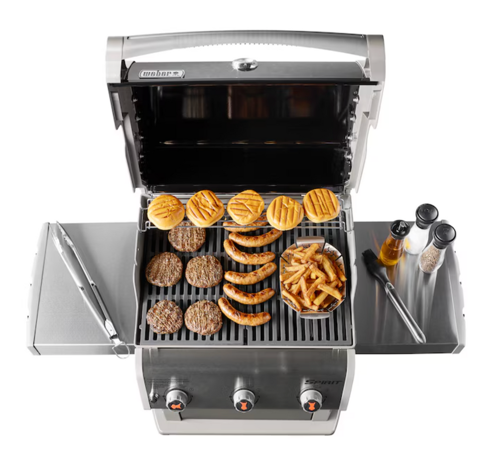 Weber Spirit E-310 Gas BBQ, 3-Burner Liquid Propane – Black - image 4