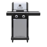 Char-Broil Commercial Series 2-Burner Infrared Gas BBQ & Griddle Combo – Stainless Steel