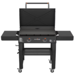 Blackstone Culinary 30" Omnivore Griddle with Hood – 2-Burner Liquid Propane Flat Top Grill
