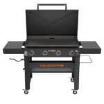 Blackstone 36 in Culinary Omnivore Griddle with Hood 4-Burner Liquid Propane Flat Top Grill