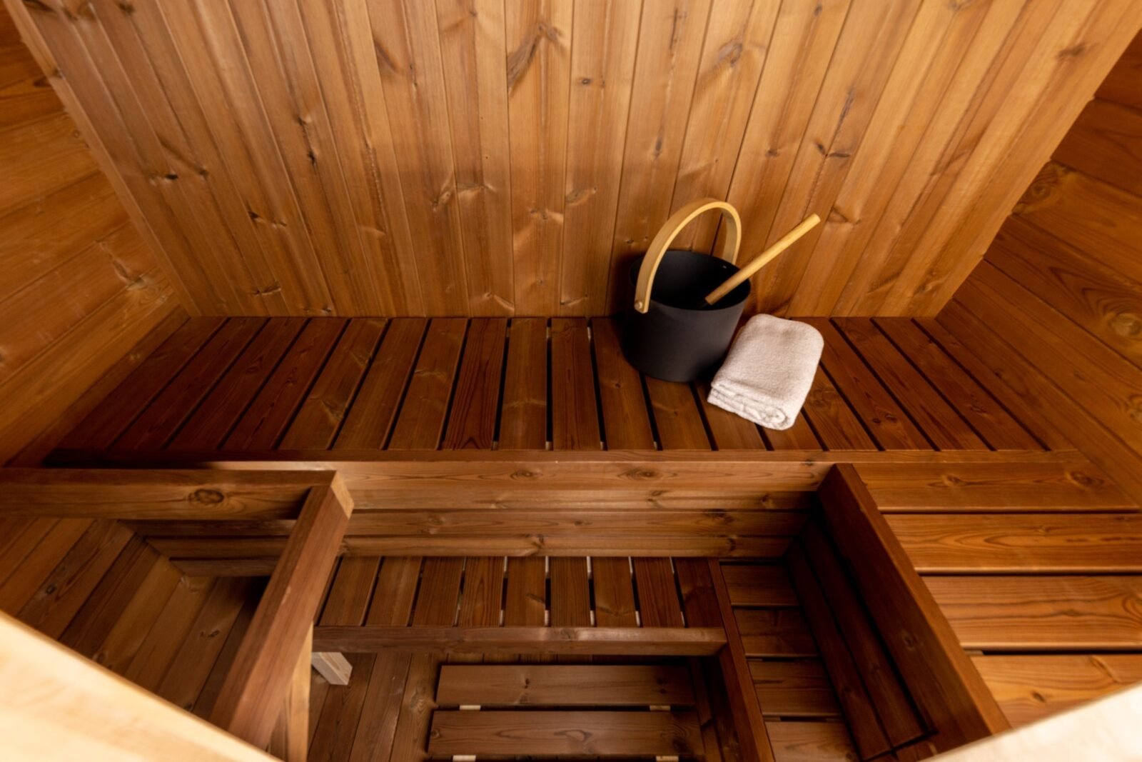 Premium Natural Wood Compact Garden Sauna Cabin For 2 To 3 People - image 2