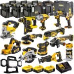 DEWALT 18V 14 Piece Cordless Power Tool Kit with Three 5.0Ah Batteries, Charger and Storage Box
