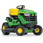 42" (107 cm) Ride-On Lawn Mower – 17.5 HP Petrol Lawn Tractor with Hydrostatic Transmission
