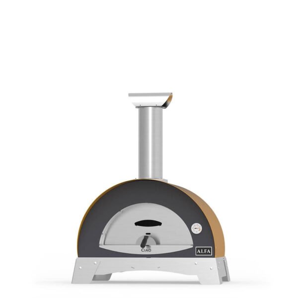 Alfa Ciao Wood-Fired Pizza Oven – Outdoor Pizza Oven, Cooks 2 Pizzas
