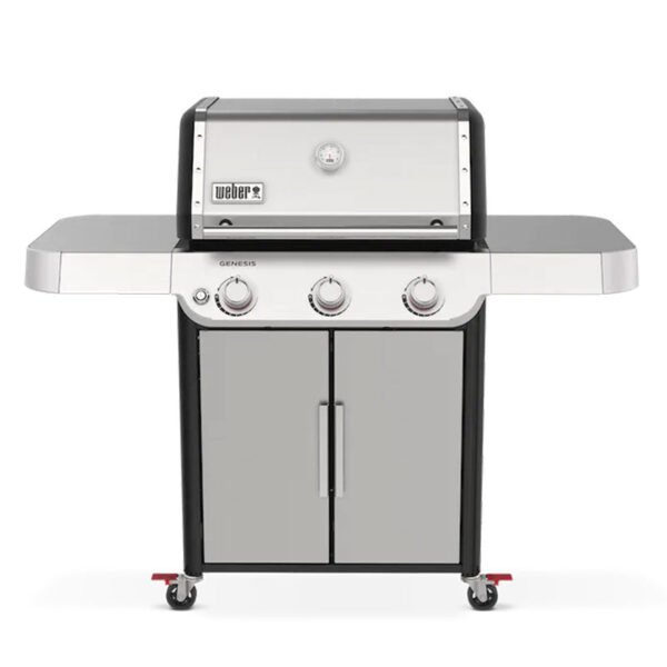 Weber Genesis S-315 Gas BBQ, 3-Burner – Stainless Steel